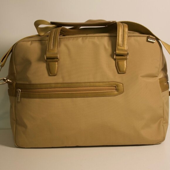 Tumi Ballistic Nylon w/ Leather Trim Tote 16" - Picture 1 of 7